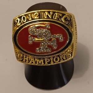 2012 San Francisco 49ers Collectable Championship Ring Kaepernick